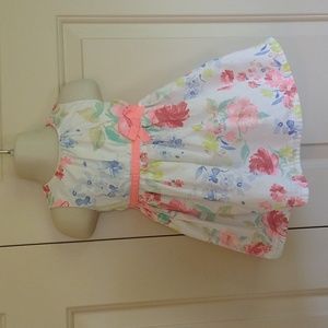 Carters floral baby dress 9M